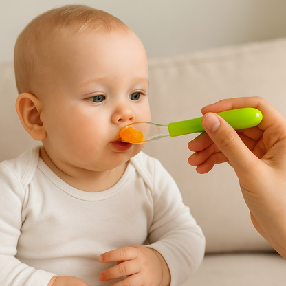 Premium Transparent Baby Training Spoon