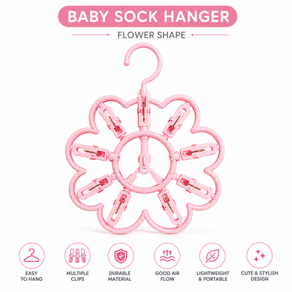 Plastic Baby Sock Hanger