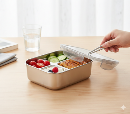 XUEBA Premium Stainless Steel Lunch Box