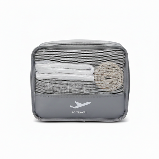 To Travel Cloth Storage Box Grey