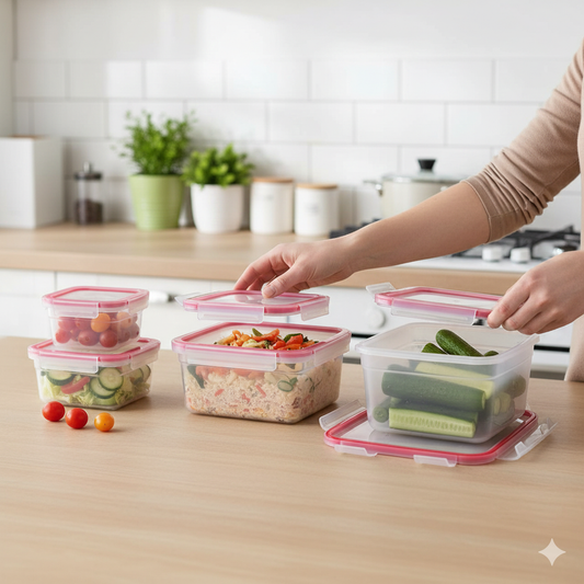 Fridge Box Set 3 PCS Germany – Premium Airtight Food Preservation System