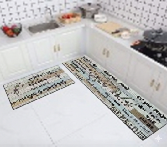 Culinary Comfort 2-Piece Anti-Slip Floor Suite