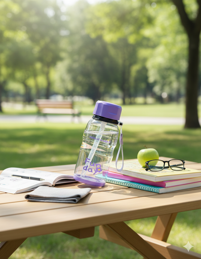 Rabbit Baba Sports Tumbler Purple 750ML