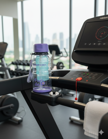Rabbit Baba Sports Tumbler Purple 750ML