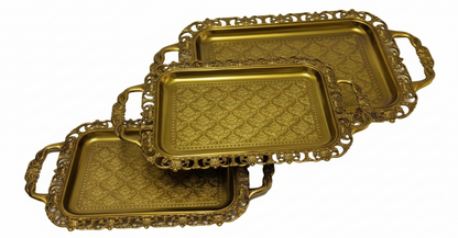 Royal Gilded Decorative Serving & Vanity Tray
