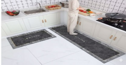 Culinary Comfort 2-Piece Anti-Slip Floor Suite