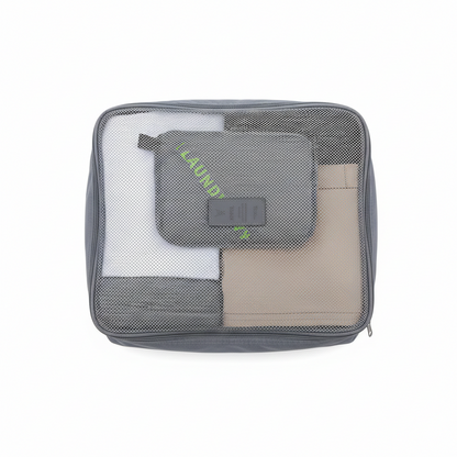 Laundry Pouch Cloth Storage Box Grey