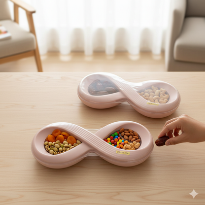 Storage Box 8 Design – Unique Infinity-Style Desktop & Vanity Organizer