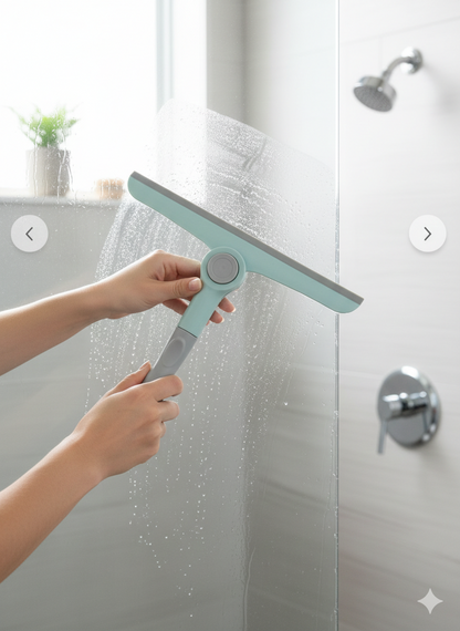 Precision Curve Mini Squeegee & Glass Wiper