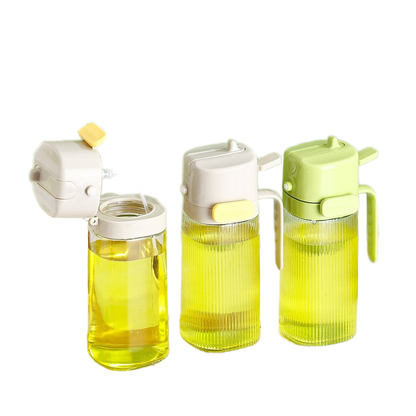 2-in-1 Dual Action Oil Sprayer & Dispenser Bottle