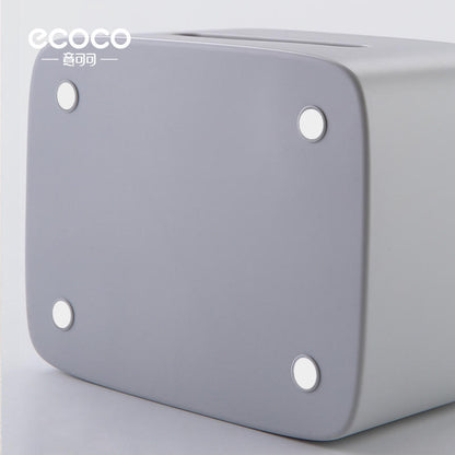 ECOCO Desktop Tissue Box - Grey