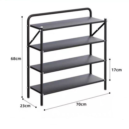 Origami Series Foldable Metal Shoe Rack
