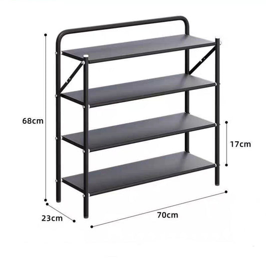 Origami Series Foldable Metal Shoe Rack