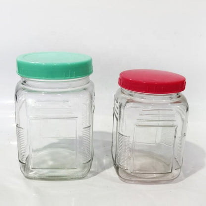 Glass Storage Jar with Lid – Multipurpose Kitchen Jar