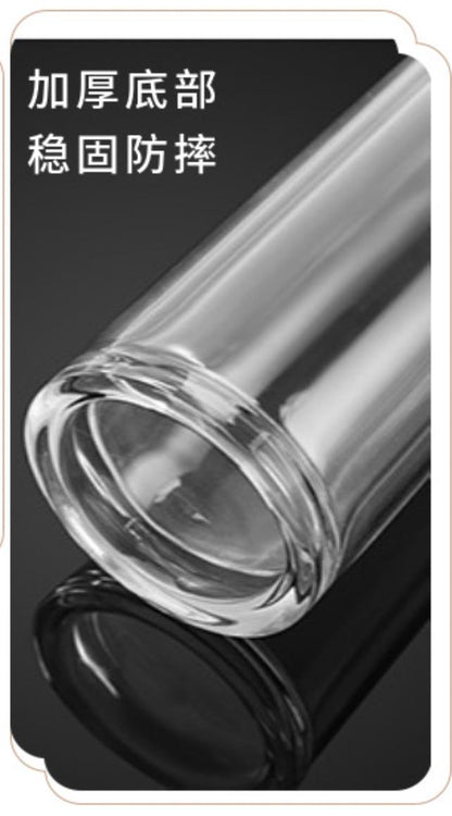 5295 Bear Head Bullet Cap 300ML Glass