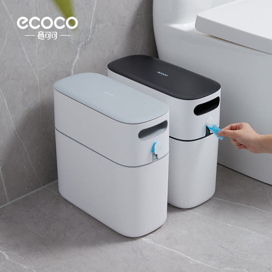 ecoco Narrow Dustbin – 8 Liter / 12 Liter