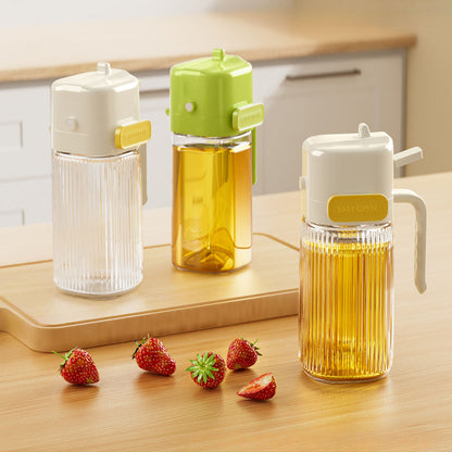 2-in-1 Dual Action Oil Sprayer & Dispenser Bottle