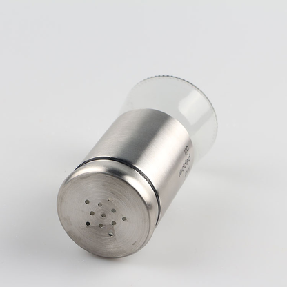 Salt & Pepper S.S Long – Premium Stainless Steel & Glass Spice Shaker
