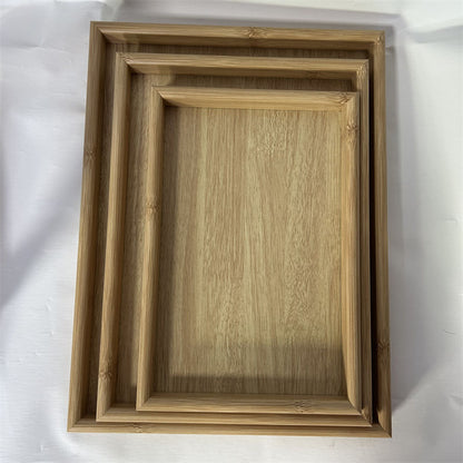 Meridian Artisan 3-Piece Nesting Wooden Service Suite