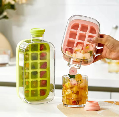 New Ice Bottle – Premium Dual-Capacity Infuser Water Bottle