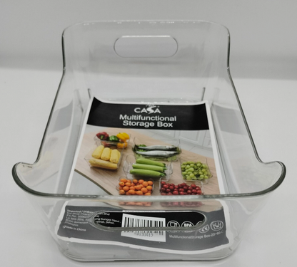 Premium Flat Fridge Storage & Organization Basket