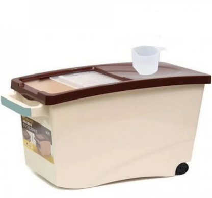 Rice Box – Large Capacity Pantry Storage with Wheels
