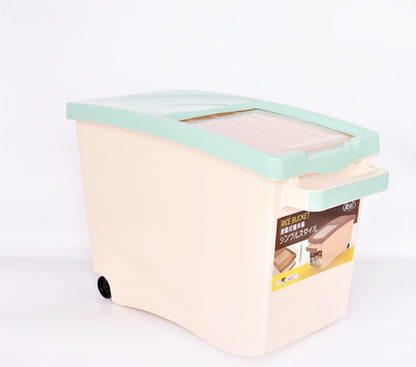 Rice Box – Large Capacity Pantry Storage with Wheels