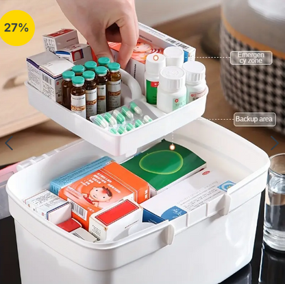 Medical Box Small – Premium Compact First Aid Organizer