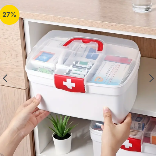 Medical Box Small – Premium Compact First Aid Organizer