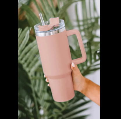Tumbler S.S Plain – Minimalist High-Capacity Insulated Travel Mug