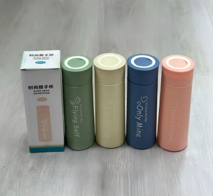 Glass Bottle (Family in Love) – Double-Layer Protective Water Bottle