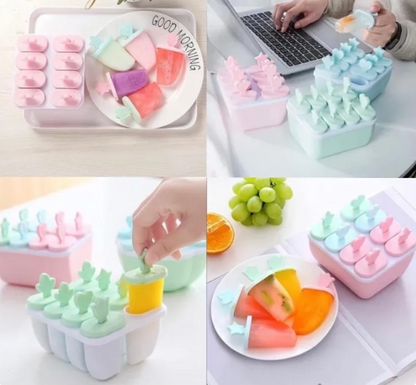 Kulfi Set & Popsicle Maker – Easy-Release Homemade Treat Molds