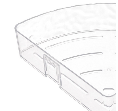 Bathroom Corner Acrylic – Premium Triangular Wall-Mounted Shower Organizer