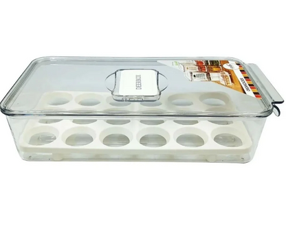 Egg Box DEERBOX (18 Eggs) – Premium Protective Kitchen Organizer