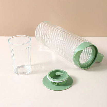Kettle Water Jug with 4 Water Glass