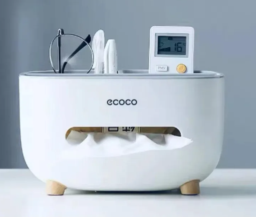 ECOCO Waterproof Toilet Paper Holder Curve