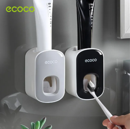 ECOCO Automatic Toothpaste Dispenser - Black