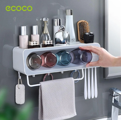 ECOCO Tooth Brush Rack - Double Cup