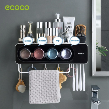 ECOCO Tooth Brush Rack - Double Cup