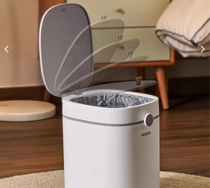 ECOCO Pedal Garbage Can Upgrade Style Small - Grey