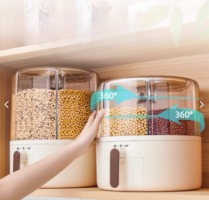 ECOCO Grain Storage Box Small - Cream