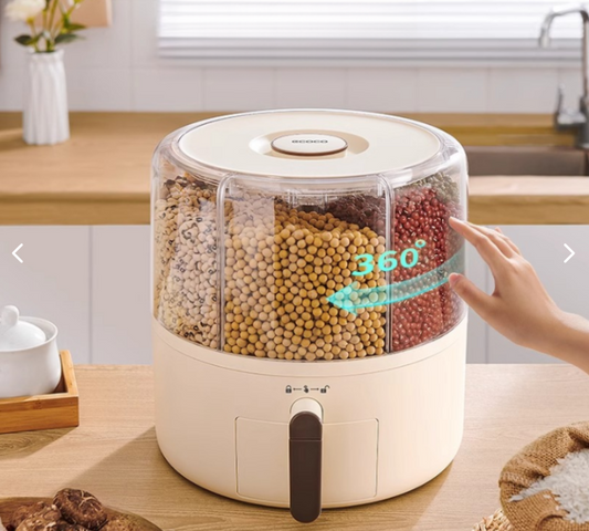 ECOCO Grain Storage Box Small - Cream