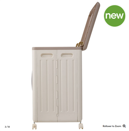 FASHION Series Stackable Foldable Storage Box with 360° Wheels