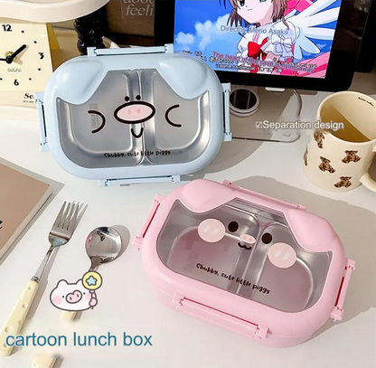 Animal Puppy Stainless Steel Lunch Box