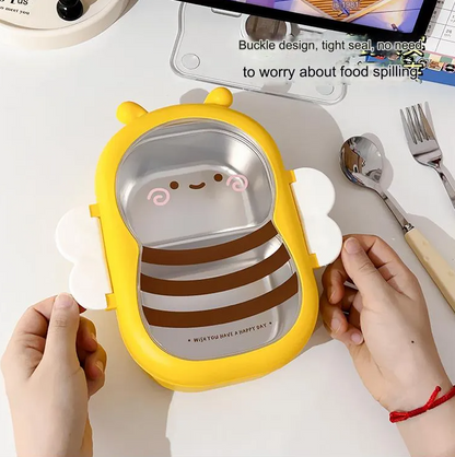 Animal Puppy Stainless Steel Lunch Box