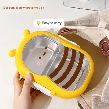 Animal Puppy Stainless Steel Lunch Box