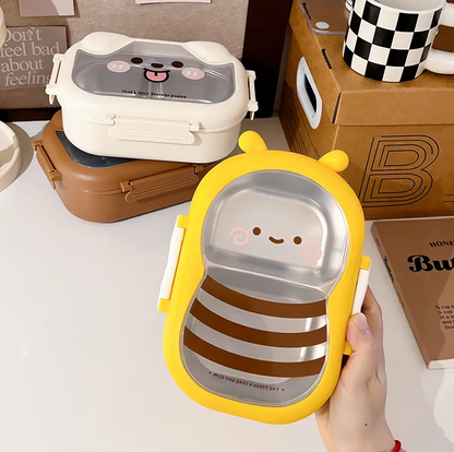Animal Puppy Stainless Steel Lunch Box