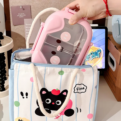 Animal Puppy Stainless Steel Lunch Box