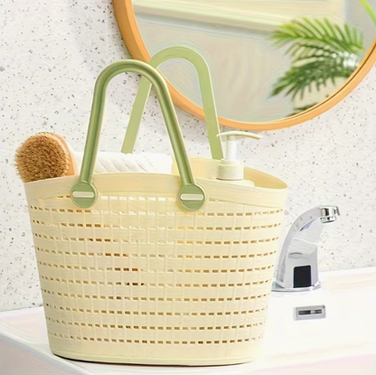 Imitation Rattan Basket with Handle - Small, Medium, Large, XL