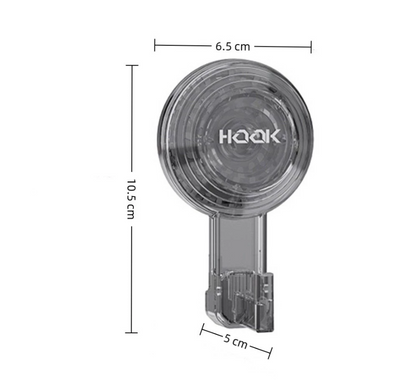 No-Drill Vacuum Wall-Mounted Hooks